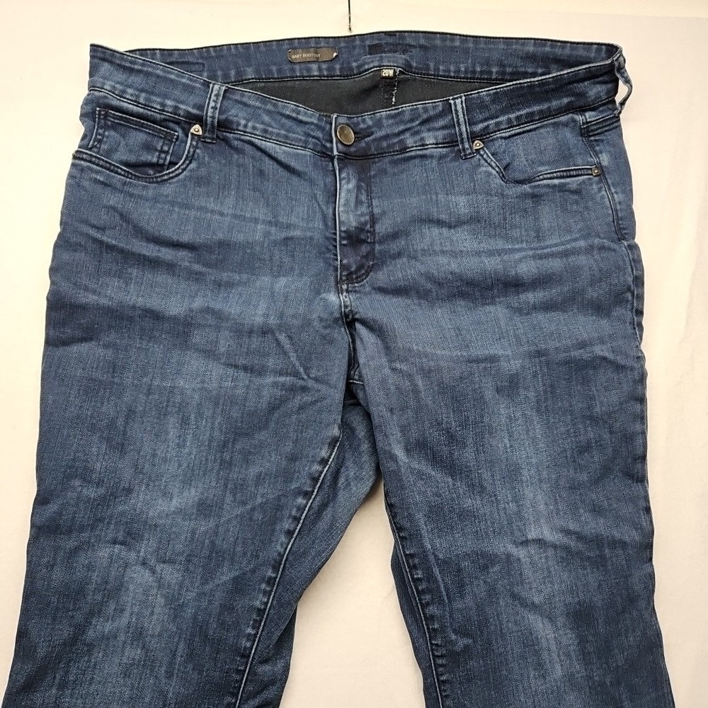 Kut From The Kloth Jeans Women's Baby Boot cut Blue Denim